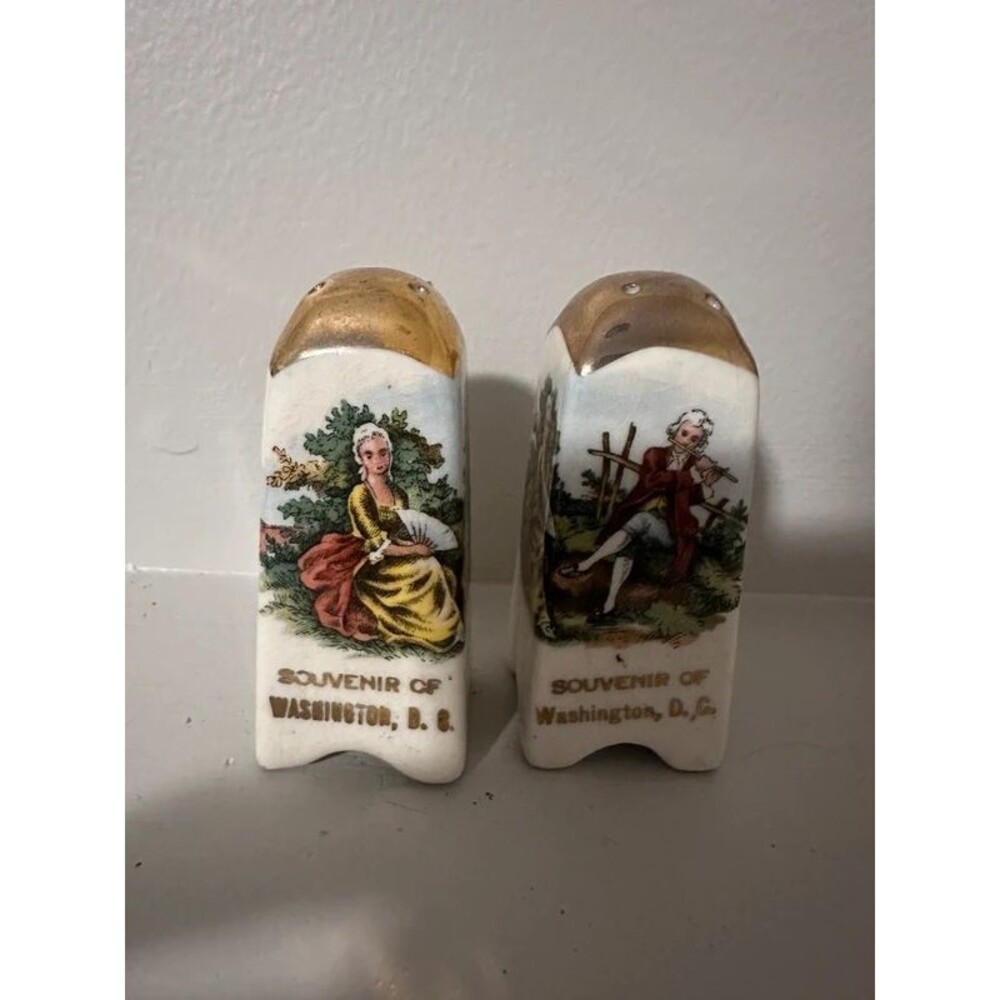 Souvenir salt and pepper shakers